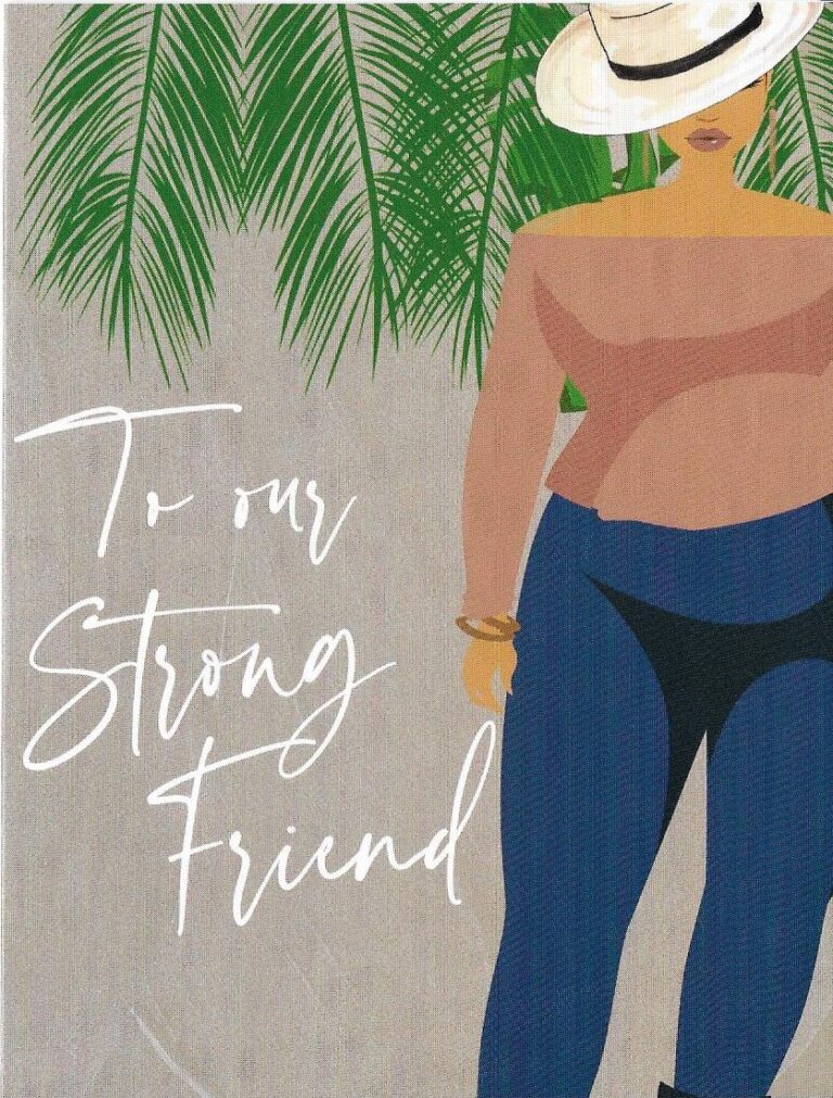 card my strong friend 768x1012