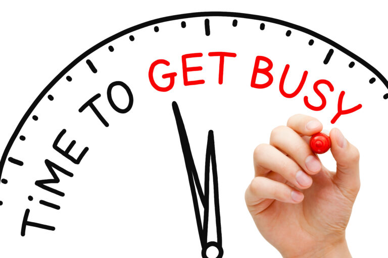 Time to get busy 768x512