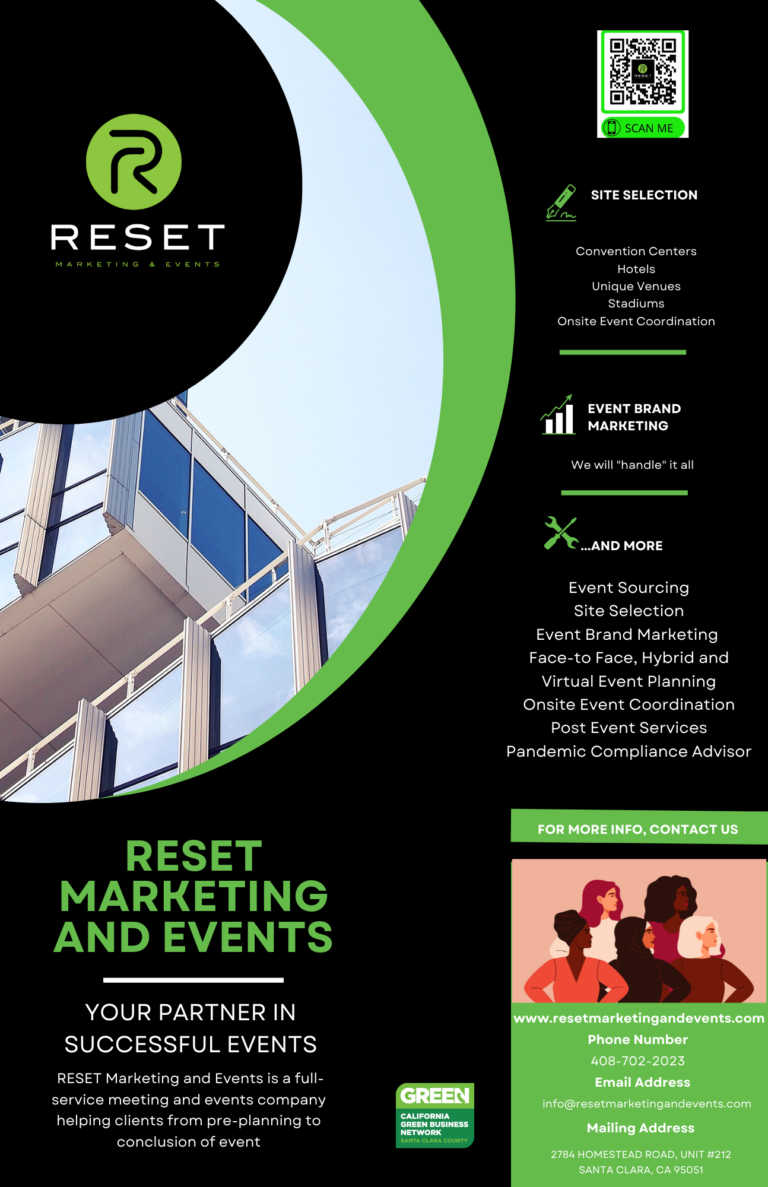 RESET Flyer Green Business Logo 768x1187