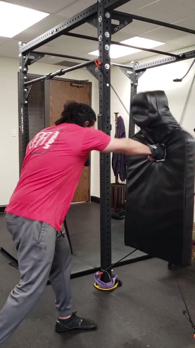 TikTok punching rack mounted bag Moment 768x1365