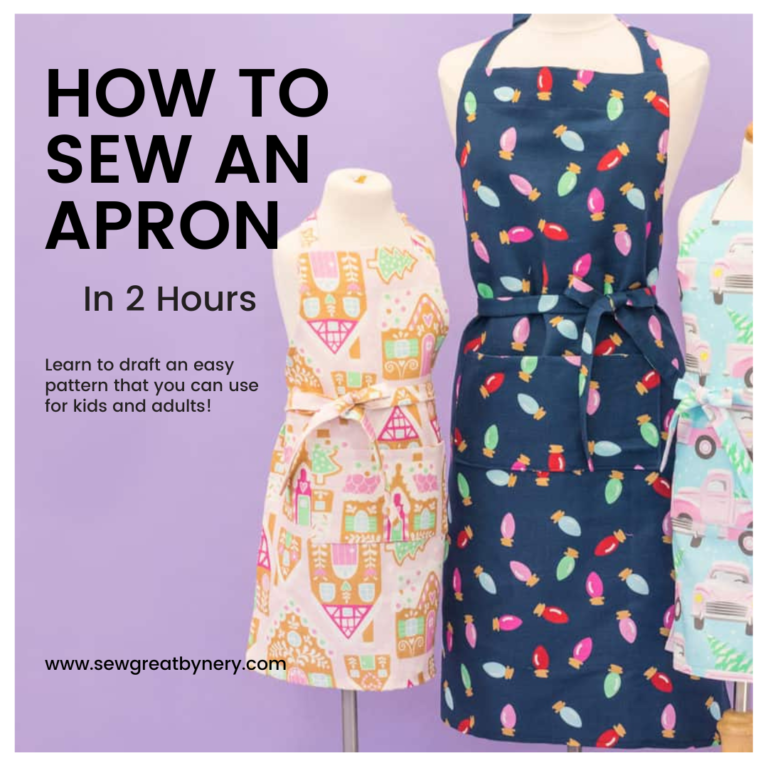 How to Sew an Apron 768x768