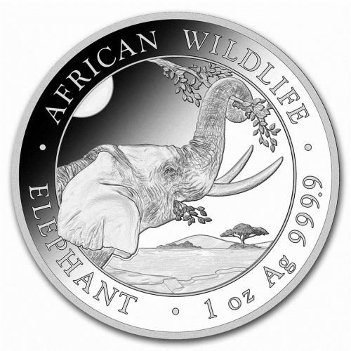 2023 somalia 1 oz silver elephant bu 257089 slab 500x500 1