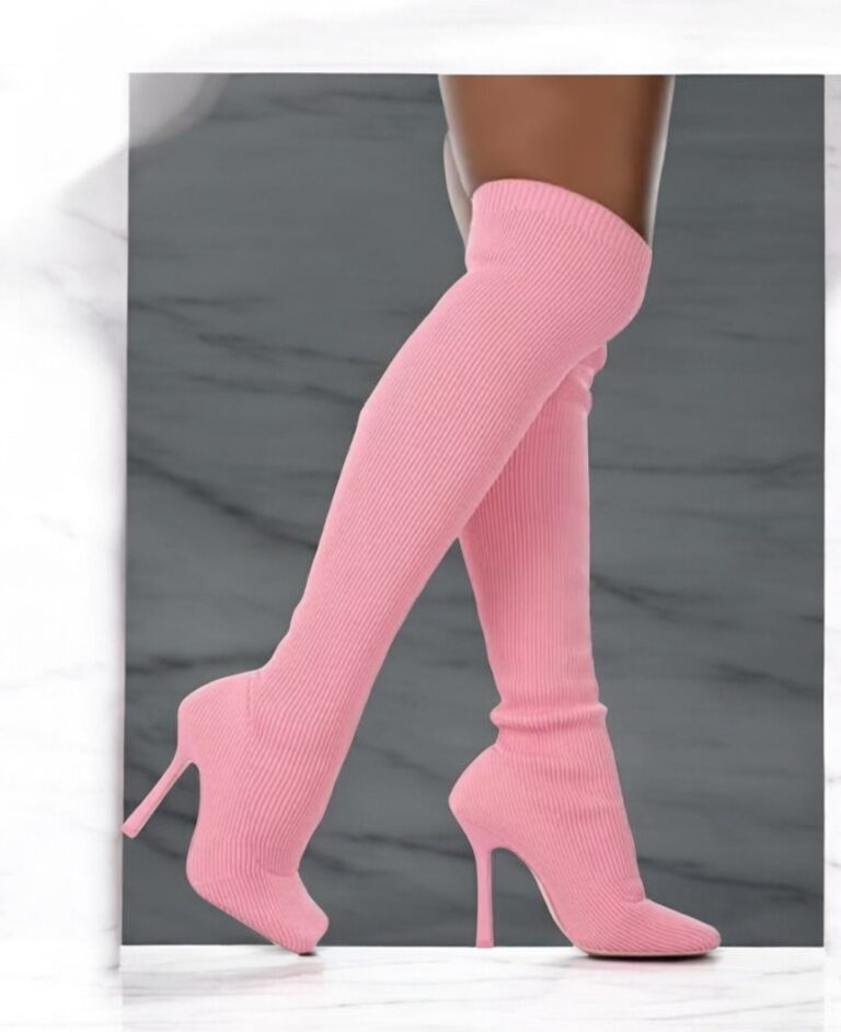Pink Over The Knee Heeled Boots4 Photoroom 768x942